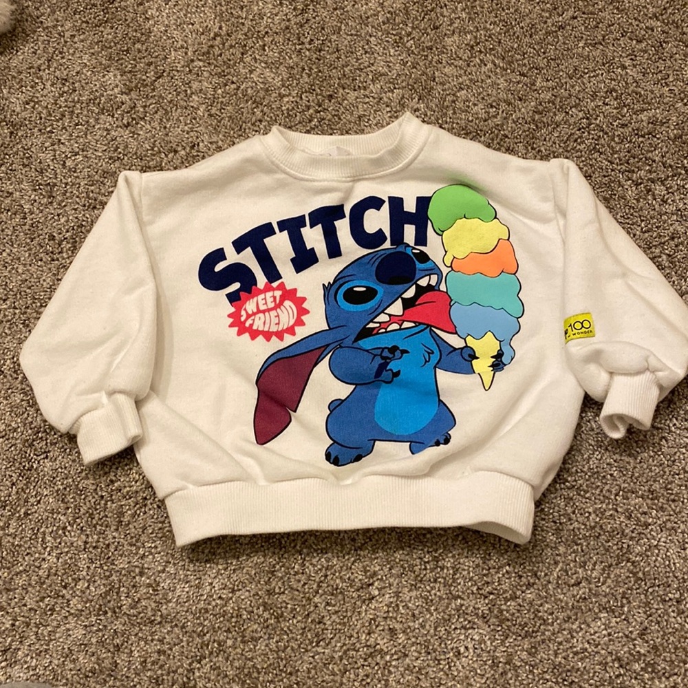 Stitch Ice cream crewneck - Picture 1 of 5